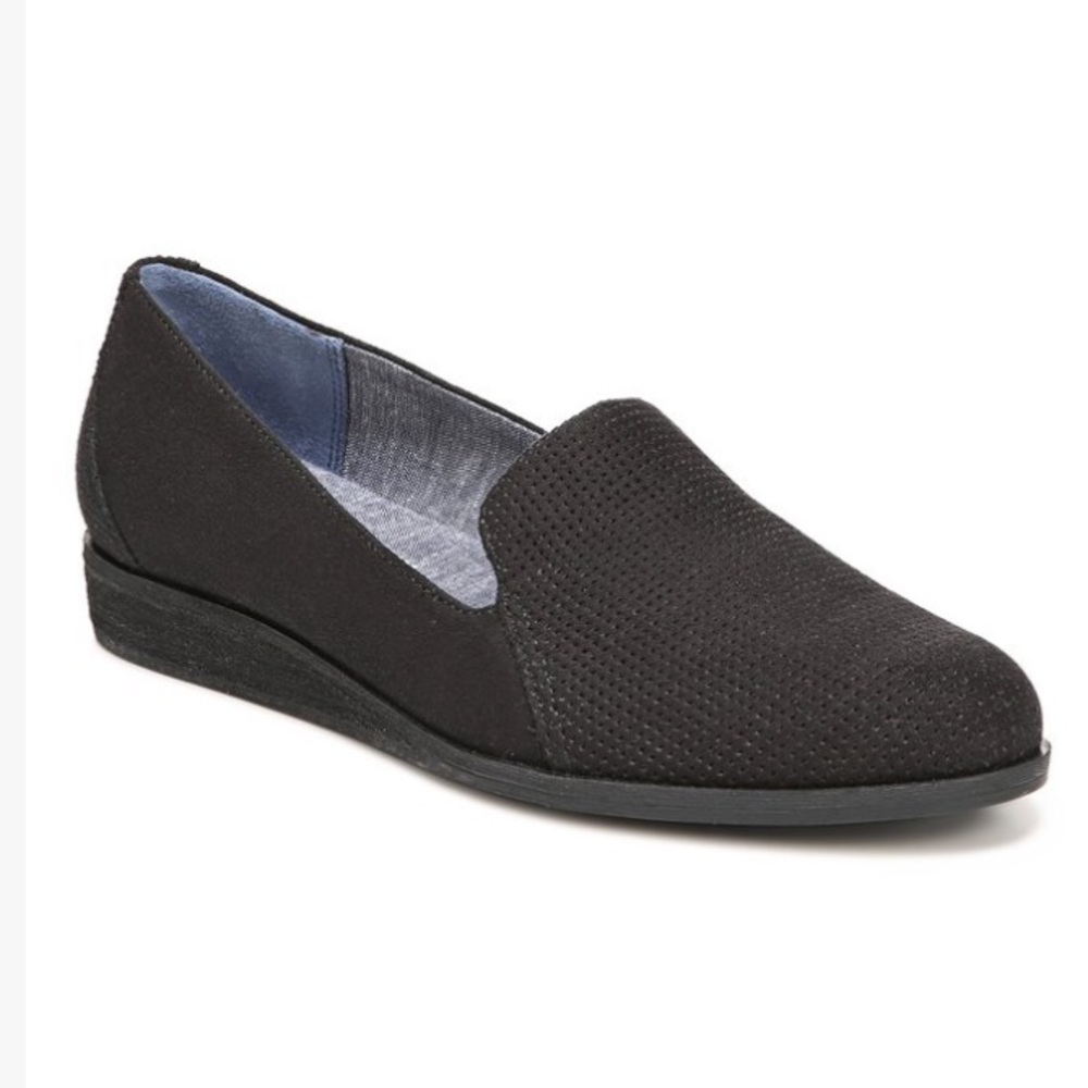 Dr. Scholl’s Black Perforated Loafers